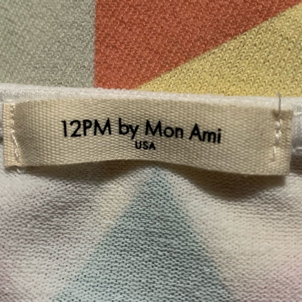 New! 12PM by Mon Ami Geometric Shift Dress Sz L - Picture 4 of 6